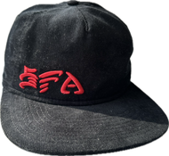Black Corduroy ￼red SFA logo