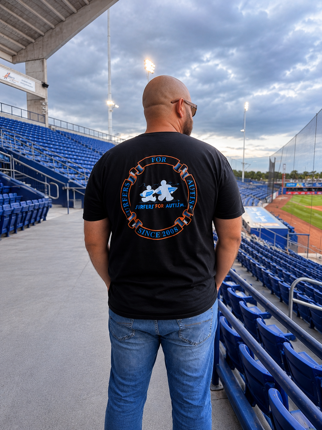 Surfers for Autism at St. Lucie Mets Autism Awareness Night T-Shirt