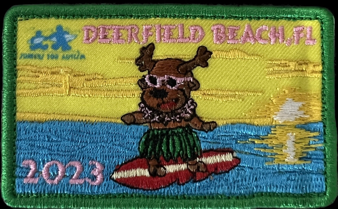 Patch 2023 Deerfield Beach Velcro