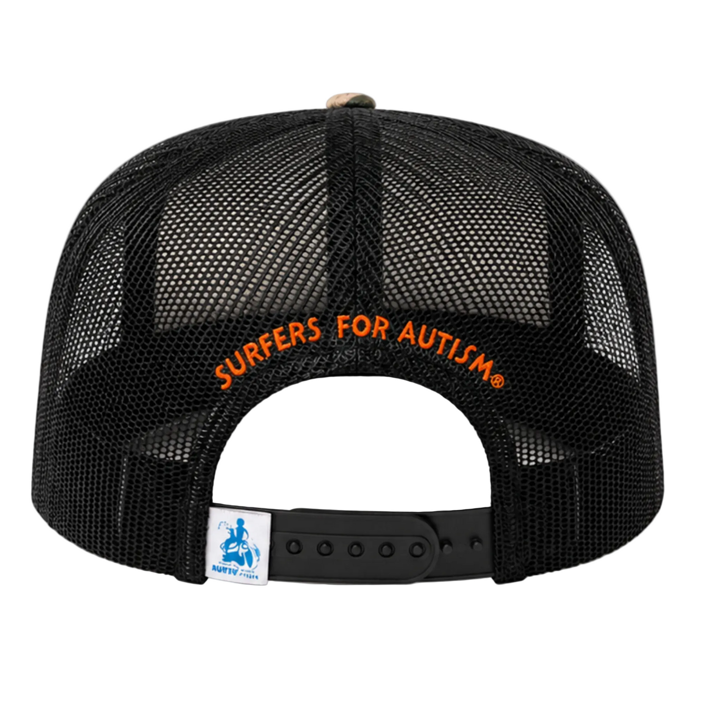 Surfers for Autism® Adjustable Camo Trucker Hat
