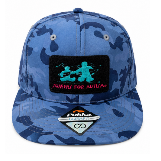 Surfers for Autism® Blue Camo UltraFit Baseball Cap