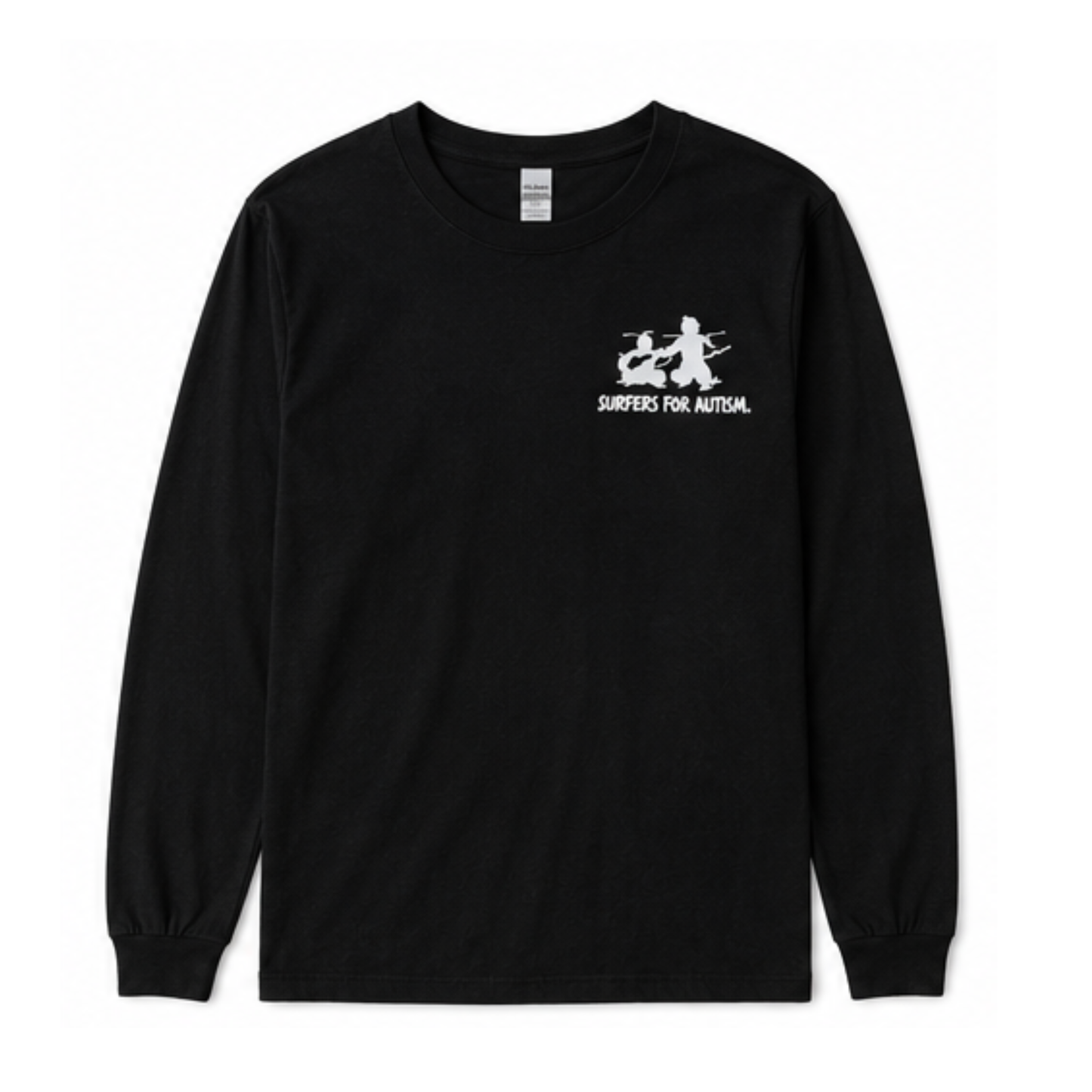 Surfers for Autism® Classic Logo Long Sleeve T-Shirt In Red (Copy)