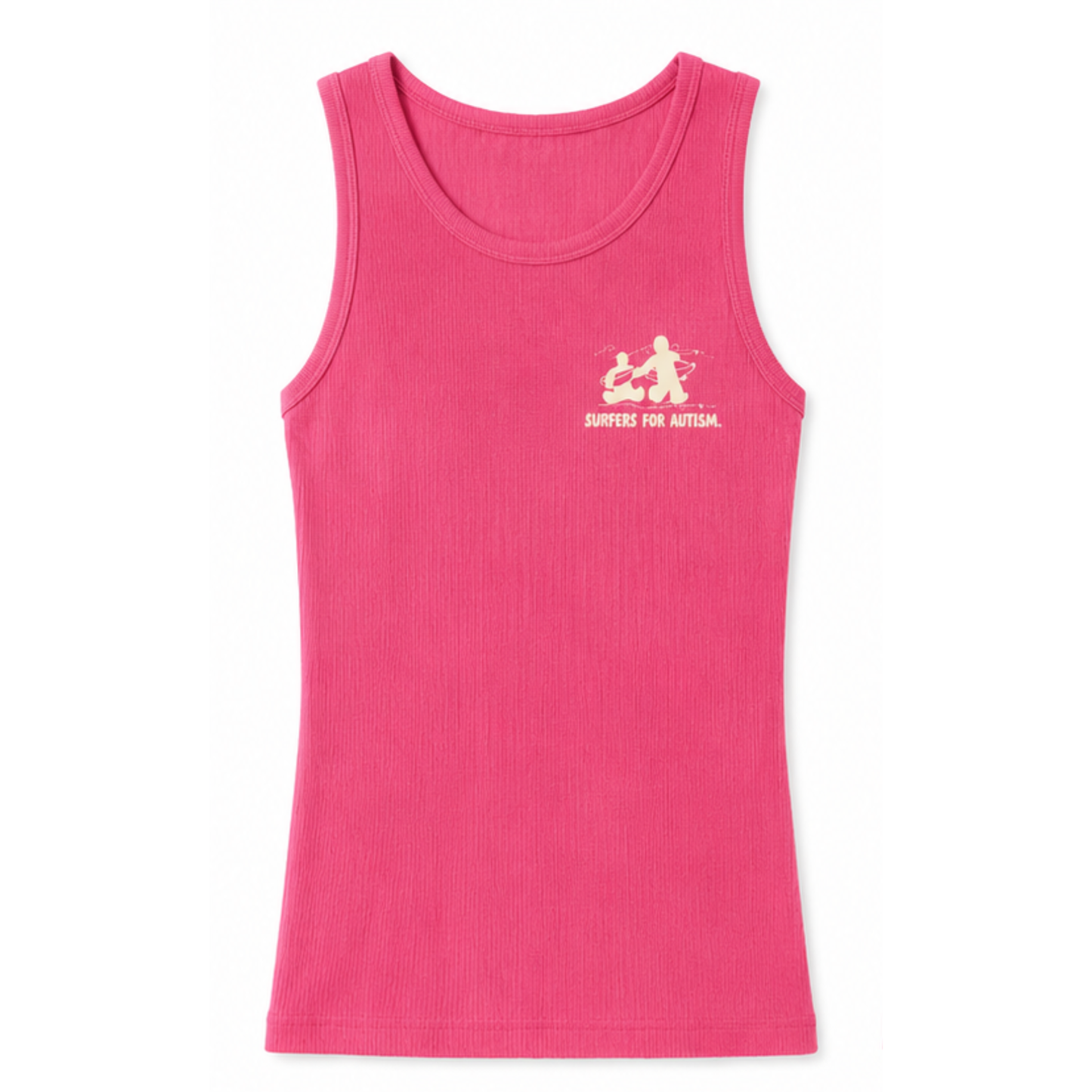 Surfers for Autism® Classic Logo Womens Tank Top Pink