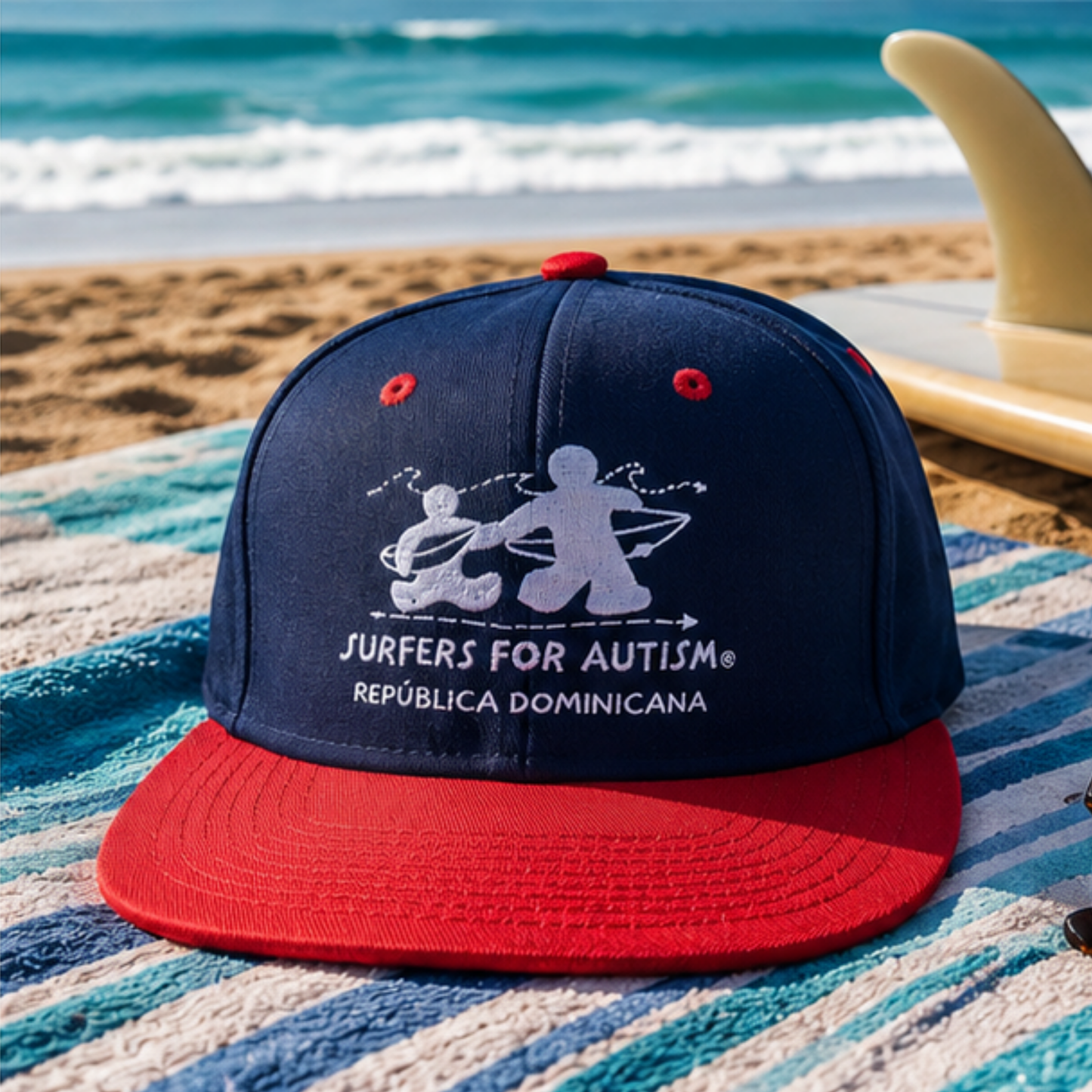 Surfers for Autism® República Dominicana Snapback Hat