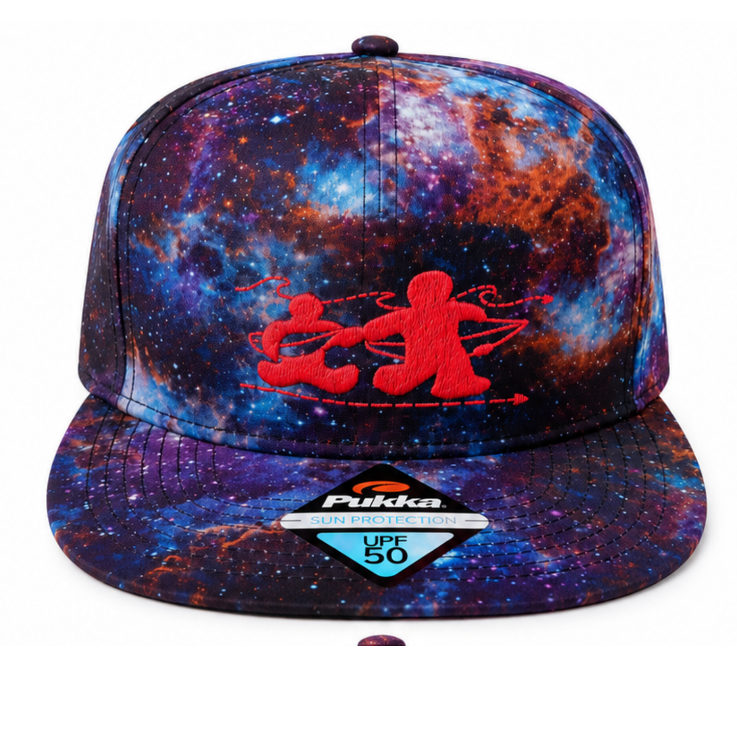 Surfers for Autism® Galaxy UPF 50 Performance Hat In Pink