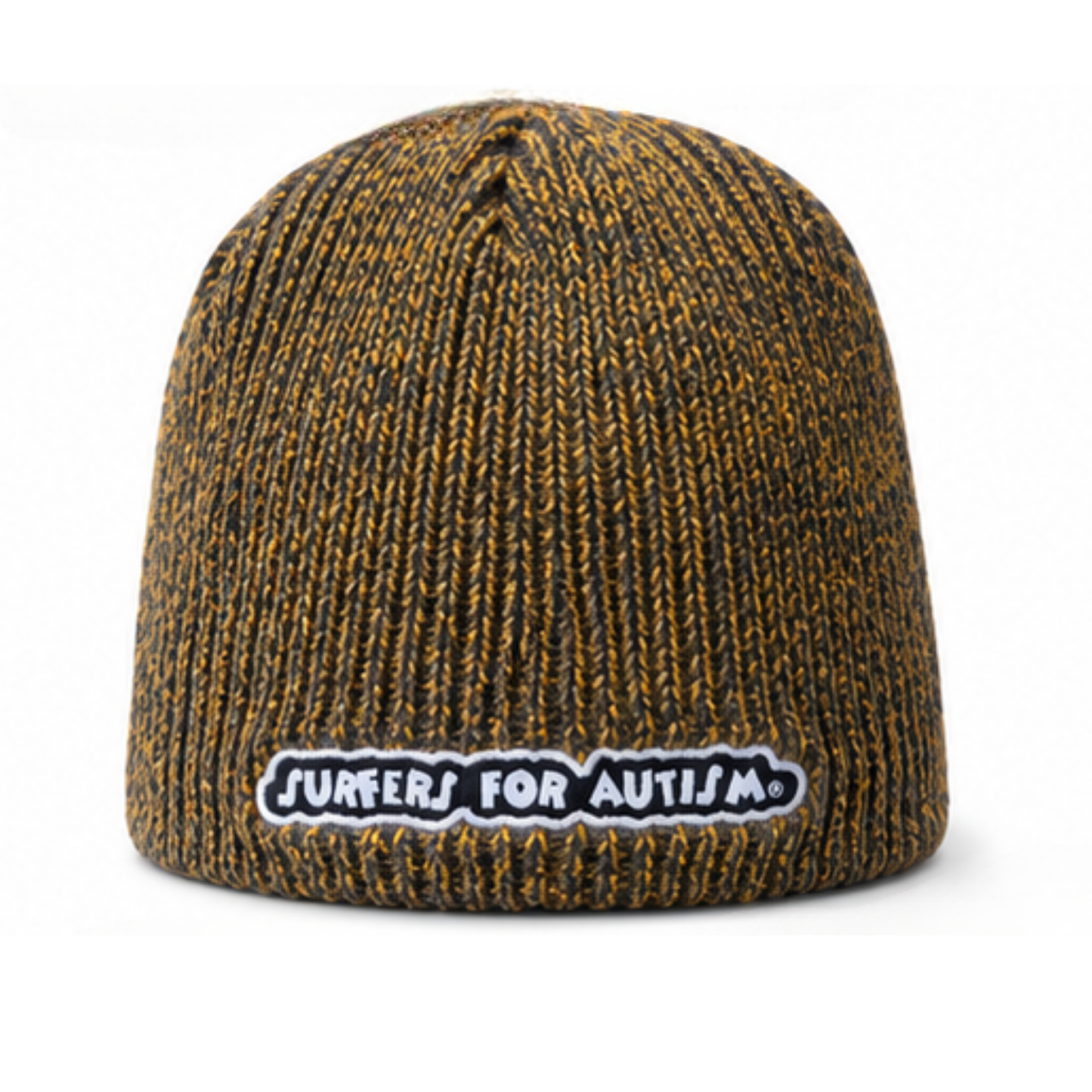 Surfers for Autism® Heather Gold Rib Knit Beanie