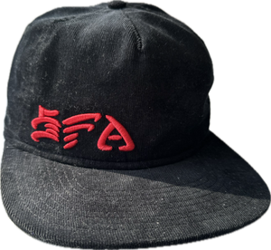 Black Corduroy ￼red SFA logo