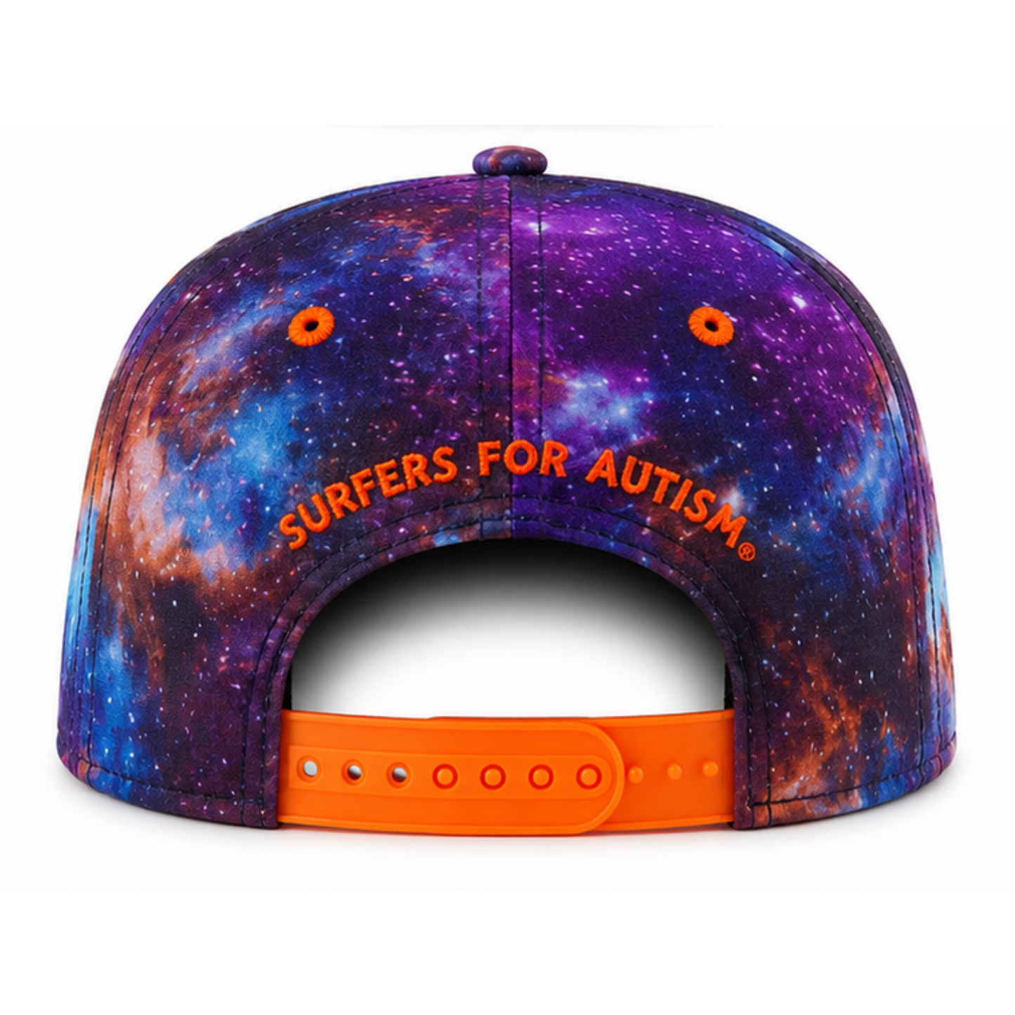 Surfers for Autism® Cosmic UPF 50 Performance Hat In Orange