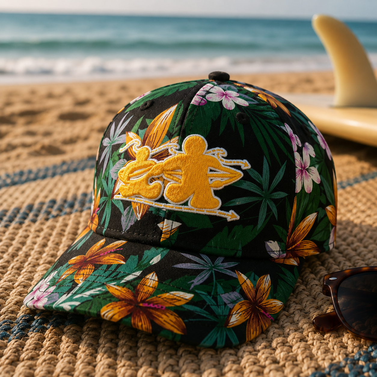 Surfers for Autism® Aloha Floral Snapback Hat
