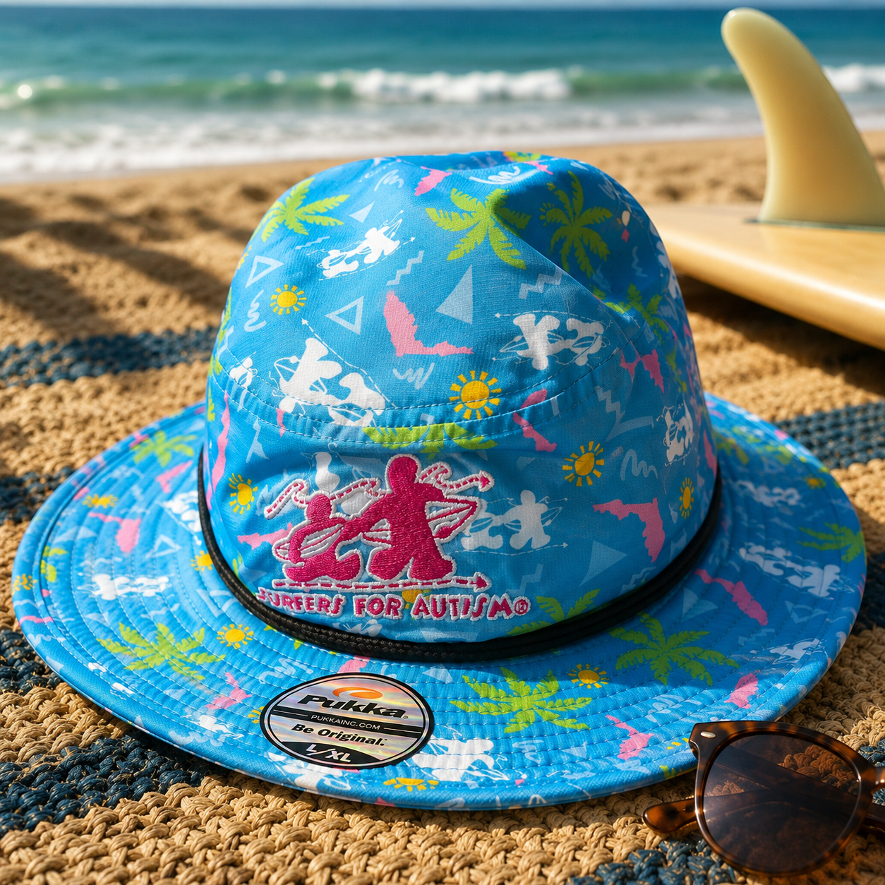 Surfers for Autism® Coastal Adventure Bucket Hat - SM/MD