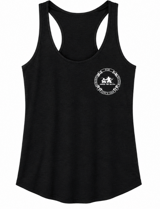 Surfers for Autism Women's Racerback Tank In Black