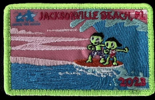 Patch 2023 Jacksonville Beach Velcro