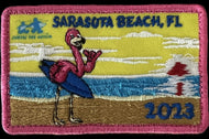 2023 Sarasota Beach Velcro Patch