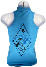 Load image into Gallery viewer, Woman’s Diamond Surfer Tank-Turquoise