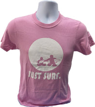 Load image into Gallery viewer, Youth Just Surf Tee-Pink
