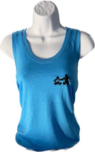 Load image into Gallery viewer, Woman’s Diamond Surfer Tank-Turquoise