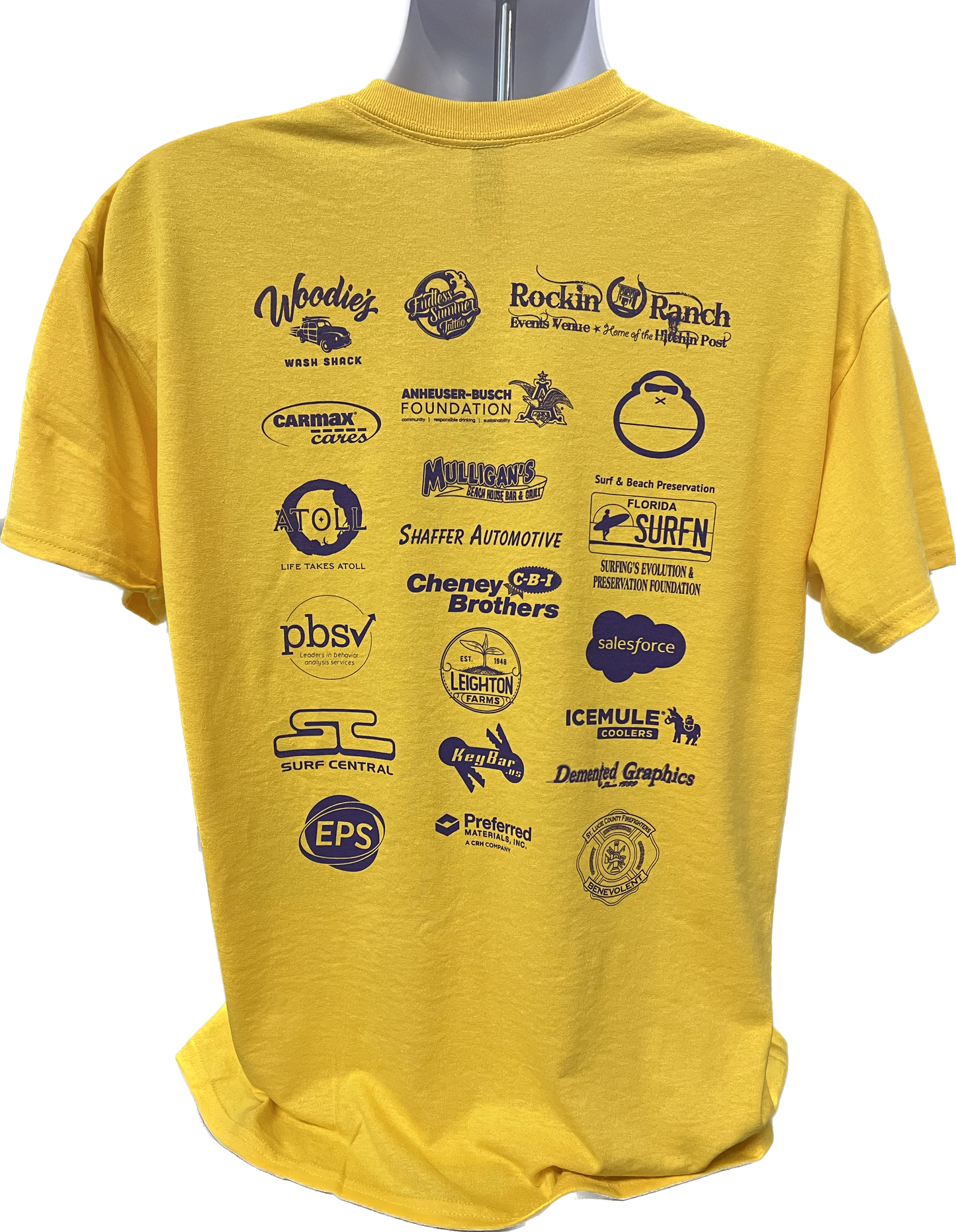 23 Youth Event Shirt Yellow
